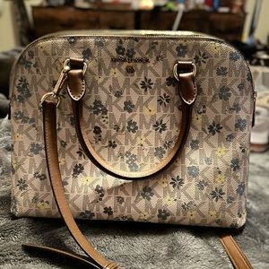 Michael Kors floral purse